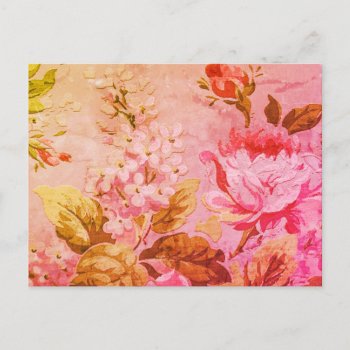 Victorian Rose Garden Postcard by LeAnnS123 at Zazzle