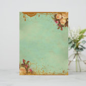 Victorian Rose Letterhead (Standing Front)