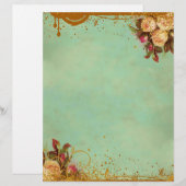 Victorian Rose Letterhead (Front/Back)