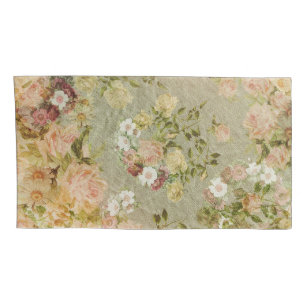 Victorian Rose Pillowcases, King Size Pillow Case