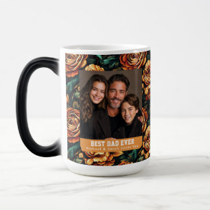 Victorian Rose Pop Birthday Espresso Color Morph Mug