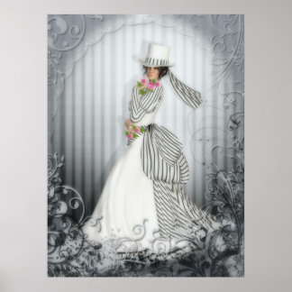Victorian Rose Print