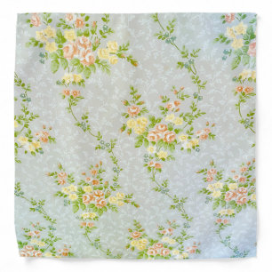 Victorian Roses and Vines Bandana