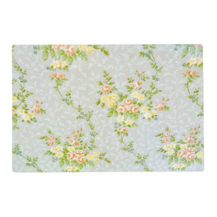Victorian Roses and Vines Laminated Placemat