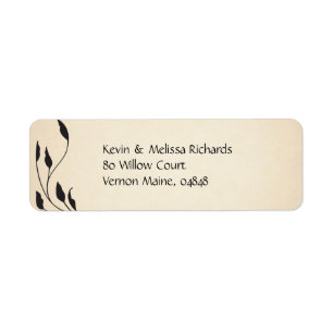 Victorian Roses Label