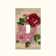 Victorian Roses Light Cover