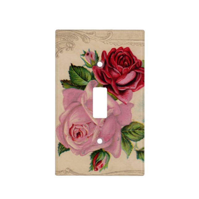 Victorian Roses Light Cover (Front)