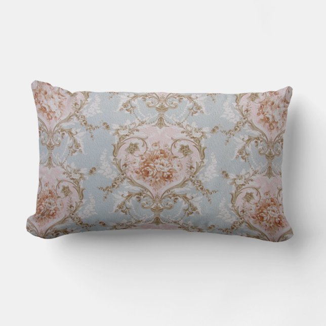 Victorian Roses - Lumbar Pillow / Marie Antoinette (Front)