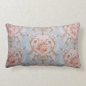 Victorian Roses - Lumbar Pillow / Marie Antoinette by galleriaofart at Zazzle