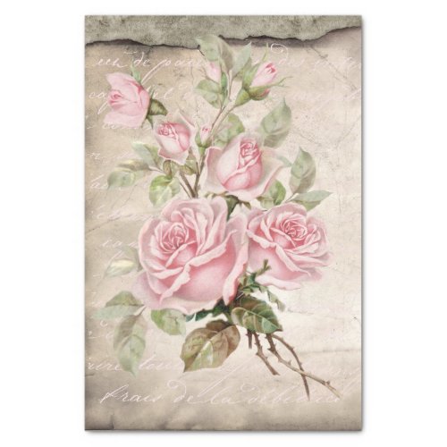 Victorian Roses Tissue Paper