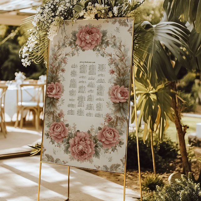 Victorian Royal Elegance Wedding Foam Board (Creator Uploaded)