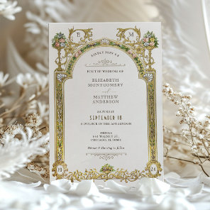 Victorian Royal Elegance Wedding Invitations