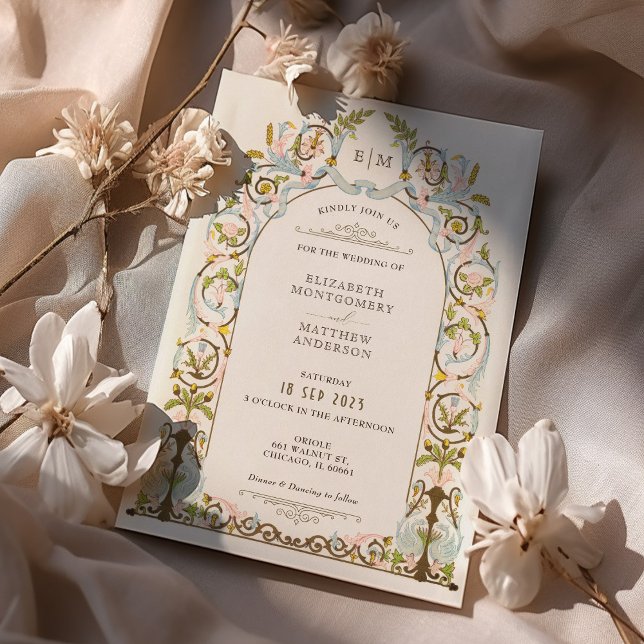 Victorian Royal Elegance Wedding Invitations (Creator Uploaded)