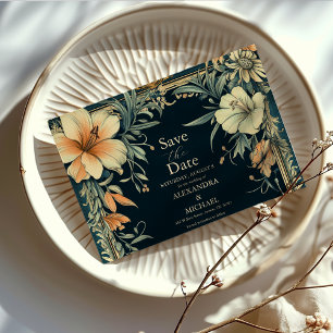 Victorian Royal Elegance Wedding  Save The Date