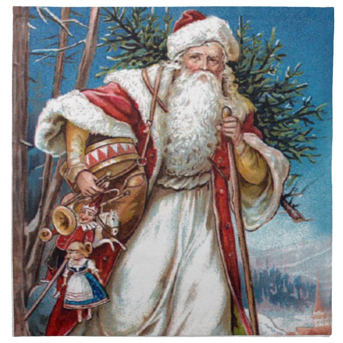 Victorian Santa Claus In Red Velvet And White Fur Cloth Napkin Zazzle Com Choose from over a million free vectors, clipart graphics, vector art images, design templates, and illustrations created by artists worldwide! victorian santa claus in red velvet and white fur cloth napkin zazzle com