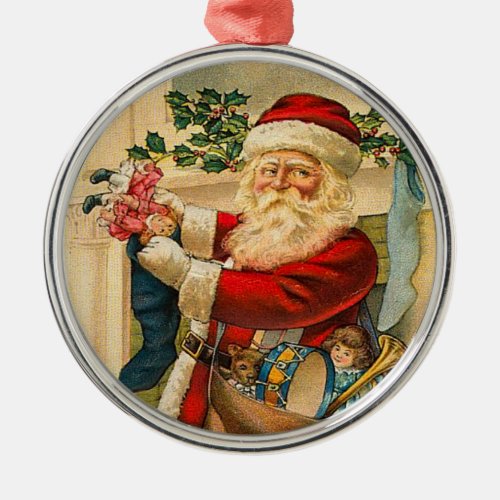 Victorian Santa Claus Ornament