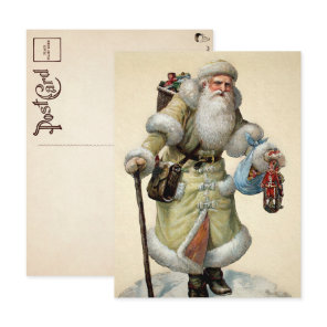 Victorian Santa Postcard