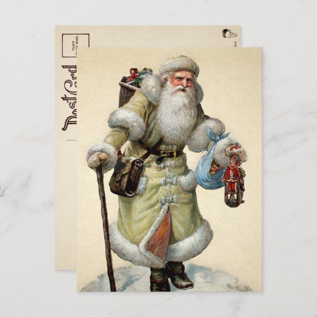 Victorian Santa Postcard (Front/Back)