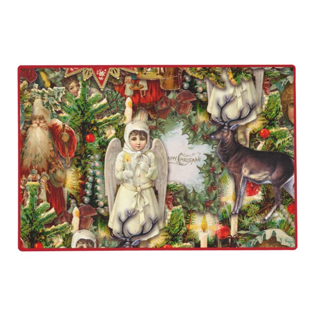 Victorian Scrap collage #2 Placemat (Front)