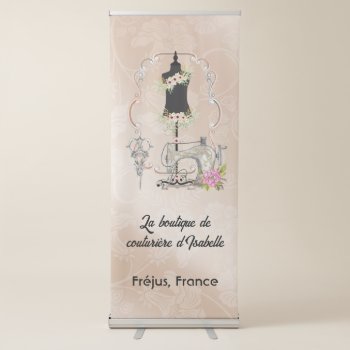 Victorian Seamstress Roll Up Sewing Banner by ProfessionalDevelopm at Zazzle