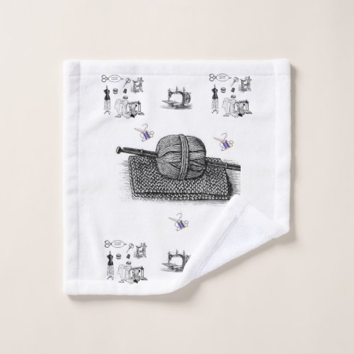 Victorian Sewing Bathroom Towel Sets