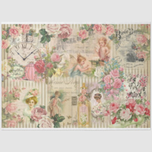Victorian  Shabby Chic Series Design 6 Tissue Paper