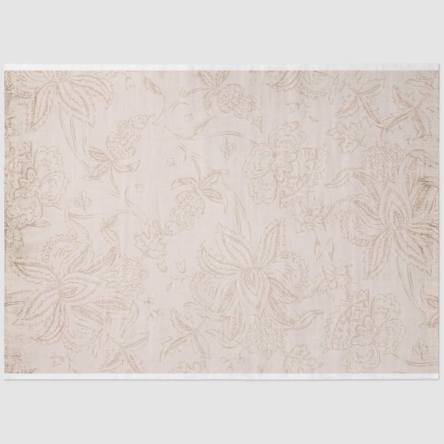 Victorian  Shabby Chic Series Design 7 Tissue Paper (Front)