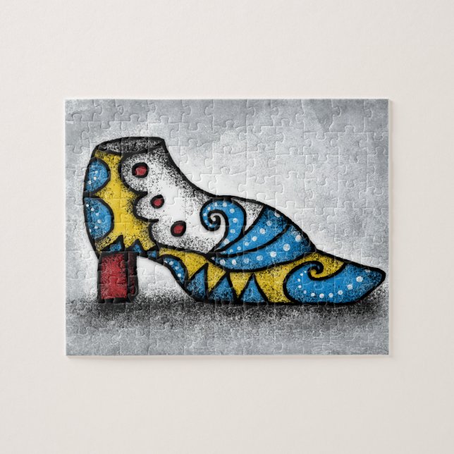 Victorian Shoe Jigsaw Puzzle (Horizontal)