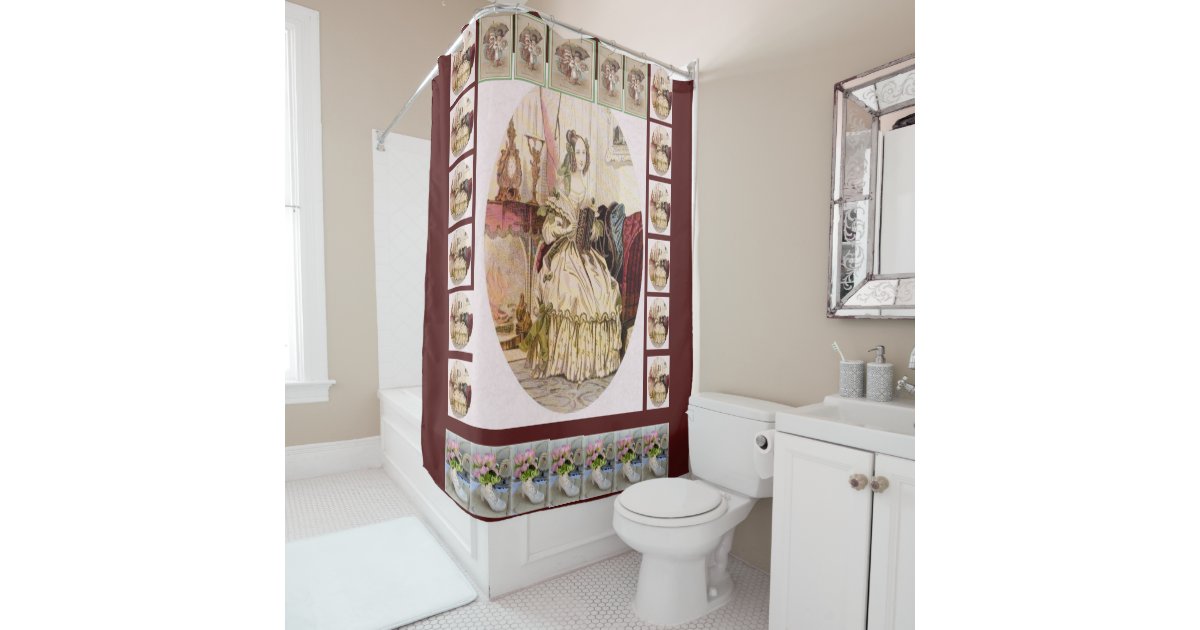 Victorian Shower Curtain Zazzle