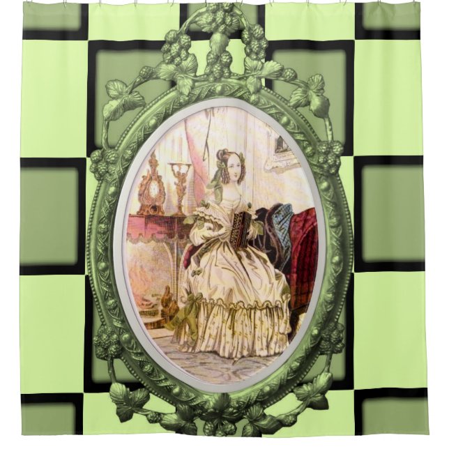 Victorian Shower Curtain (Front)