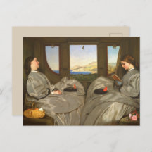 Victorian Sisters Travel Postcard Glossy