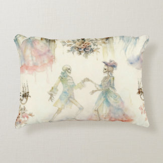 Victorian Skeleton Ballroom  Accent Pillow