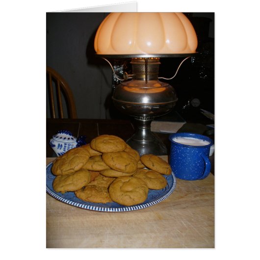 Victorian spice cookie recipe (coasting cookies) cards (Front)