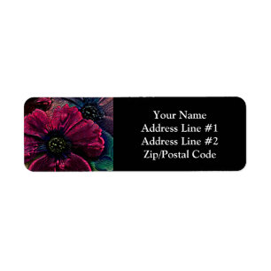 Victorian Splendor:  Exquisite Floral Design  Label