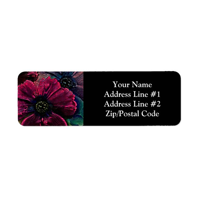 Victorian Splendor:  Exquisite Floral Design  Label (Front)