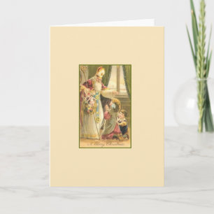 Victorian St. Nicholas Greeting Card