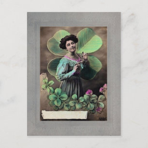 Victorian St Patrick's Day Postcard