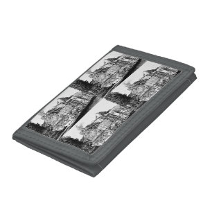 Victorian Steam Trains Trifold Wallet