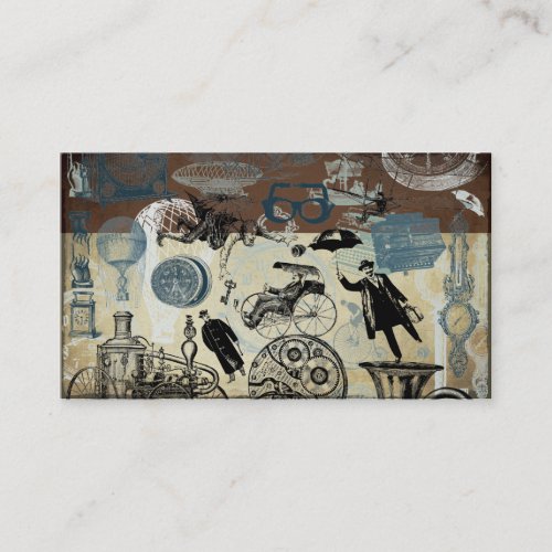 Victorian Steampunk Business Card