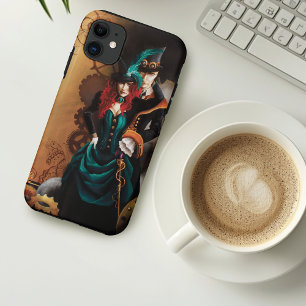 Victorian Steampunk Couple iPhone 11 Case