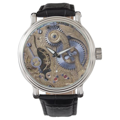 Victorian Steampunk Pocketwatch Gears wrist watch