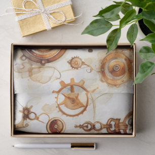 Victorian Steampunk Tissue Paper