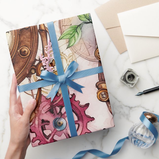 Victorian Steampunk Wrapping Paper (Gifting)