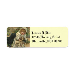 Victorian Stray Pet Rescue Return address Label
