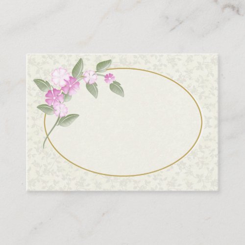 Victorian style Name Place Cards Business Card Templates