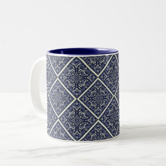 Victorian style Two-Tone coffee mug
