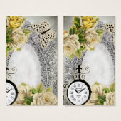 Victorian-Style Vintage Business Card 2017 (Front & Back)