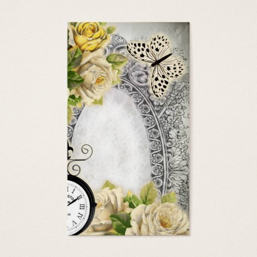 Victorian-Style Vintage Business Card 2017 (Front)