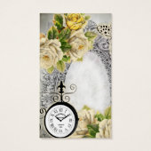 Victorian-Style Vintage Business Card 2017 (Back)