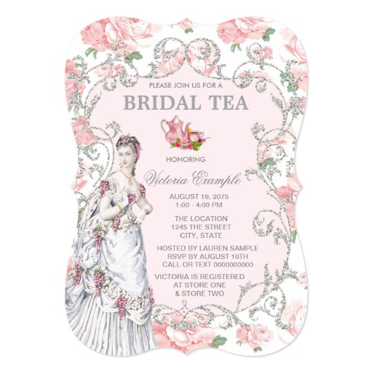 Victorian Tea Party Invitation